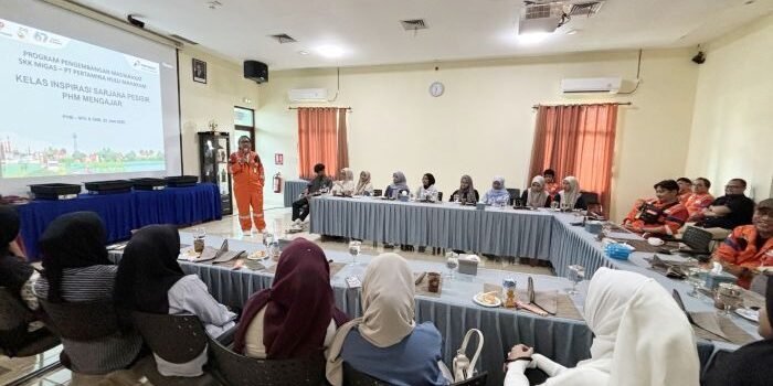 PHM menyelenggarakan Kelas Inspirasi Sarjana Pesisir angkatan ke-6, yang dilaksanakan di fasilitas SPU, Kecamatan Anggana, pada 23 Juni 2025. Foto: HO/PHM