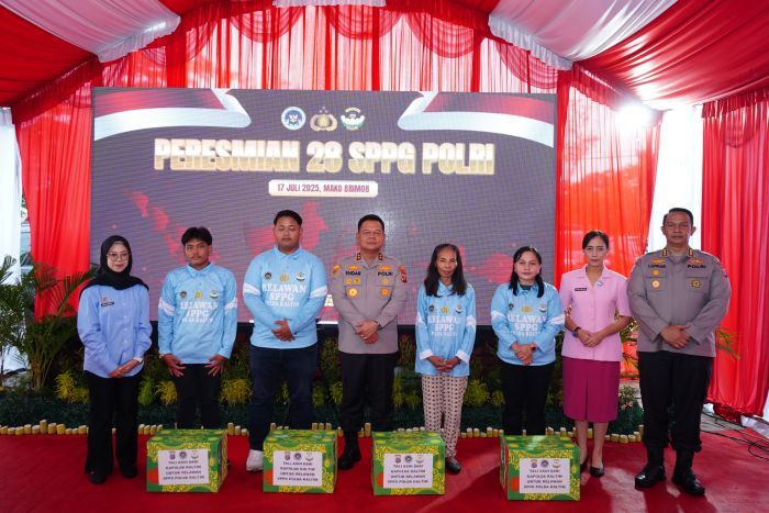 Kapolri Resmikan SPPG Serentak, Polda Kaltim Gas Pol Dukung Program Makan Bergizi Gratis Presiden RI