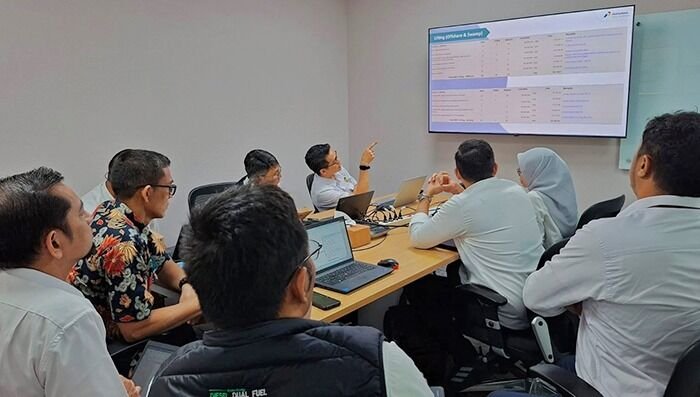 Pembahasan Teknis Program Kerja Aspek Perkapalan dan Kemaritiman untuk tahun anggaran 2026 yang diselenggarakan oleh PHI bersama seluruh Kontraktor Kontrak Kerja Sama (KKKS) di bawah naungan Subholding Upstream Pertamina (SHU) dan SKK Migas bersama pada 7–18 Juli 2025 di Graha Elnusa, Jakarta, kantor pusat PHI. Foto: HO/PHI