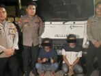 Polresta Samarinda Amankan 2 Pelaku beserta barang bukti. Foto: HO/Humas Polresta Samarinda 