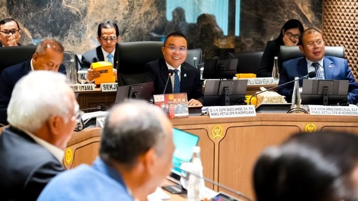 Rapat Badan Otorita IKN bersama DPR RI membahas pembangunan untuk Kawasan Legislatif dan Yudikatif. Foto: HO/Humas Otorita IKN