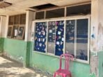 Salah satu kelas yang memprihatinkan di SMP 13 Samarinda Utara. Foto: BorneoFlash.com/Nur Ainunnisa