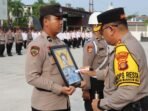 Satu anggota Polresta Balikpapan secara resmi Pemberhentian Tidak Dengan Hormat (PTDH) karena terbukti melanggar Kode Etik Profesi Polri. Foto: HO/Humas Polresta Balikpapan
