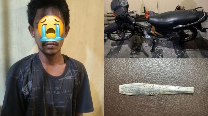 Unit Jatanras Polsek Balikpapan Barat Berhasil Bekuk Pelaku dan Amankan Barang Bukti  aksi pencurian sepeda motor. Foto: HO/Humas Polresta Balikpapan
