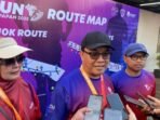 Wakil Wali Kota Balikpapan, Bagus Susetyo Mengapresiasi atas terselenggaranya Festival Non Tunai Running atau FentuRun 2025 yang sukses digelar di Lapangan Merdeka kota Balikpapan Sebagai titik start, pada hari Minggu (13/7/2025). Foto: BorneoFlash/Ardian