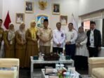 Wakil Wali Kota Balikpapan, Bagus Susetyo saat menerima kunjungan dari BPKP Kaltim, di VIP Room Balai Kota Balikpapan, pada hari Selasa (22/7/2025). Foto: BorneoFlash/Niken Sulastri