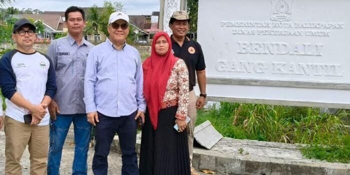Wawali Balikpapan Tinjau Bendali Gang Kantil, Dikembangkan jadi Ruang Terbuka 