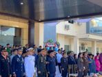 Upacara Hari Bhayangkara Ke-79 di Polresta Balikpapan, Sinergi Polri Untuk Masyarakat. Foto: HO/Humas Polresta Balikpapan