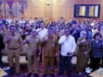Sekda Stephanus Madang mengatakan bahwa pentingnya hasil evaluasi ini untuk penyusunan RPJMD baru tahun 2025–2029 yang akan segera disusun. Foto: HO/ProkopimMahulu)