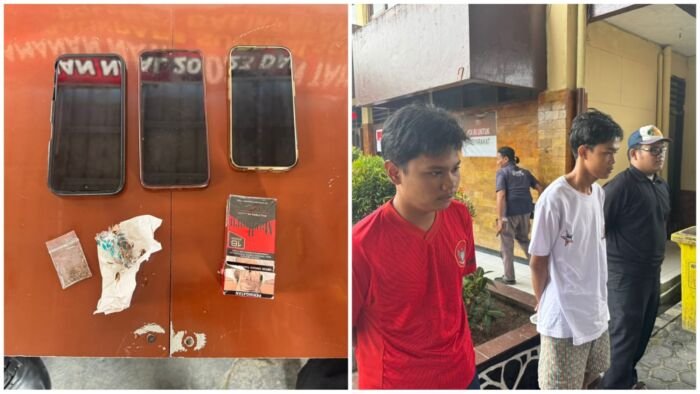 Polresta Balikpapan mengamankan seorang pemuda pengguna tembakau sintetis (sinte) dalam kegiatan patroli rutin dalam upaya menjaga ketertiban dan keamanan wilayah, pada Sabtu pagi (19/7/2025). Foto: HO/Humas Polresta Balikpapan
