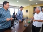 Kepala Otorita IKN, Basuki Hadimuljono saat menerima Duta Besar Republik Indonesia untuk Brunei Darussalam beserta rombongan. Foto: HO/Humas Otorita IKN