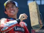 Marc Marquez, pembalap Moto GP yang bergabung dengan tim Ducati Lenovo. Foto: ANTARA/Xinhua/Stringer/aa.