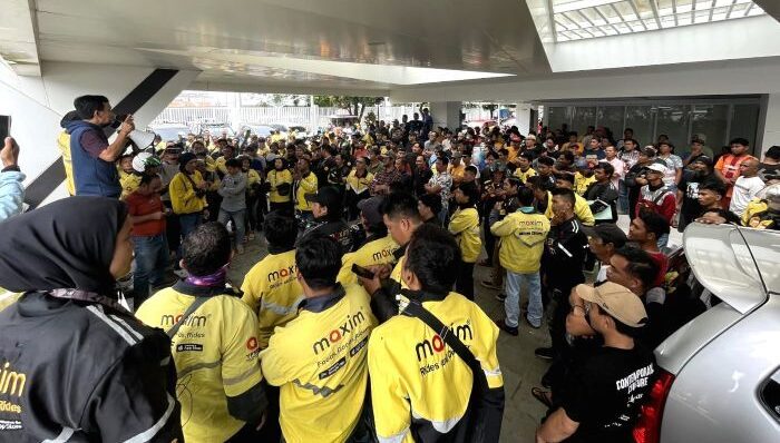 Mitra Driver Maxim Samarinda Angkat Suara, Tanda Tangani Petisi agar Pemerintah Kaji Ulang SK Gubernur. Foto: HO/Maxim