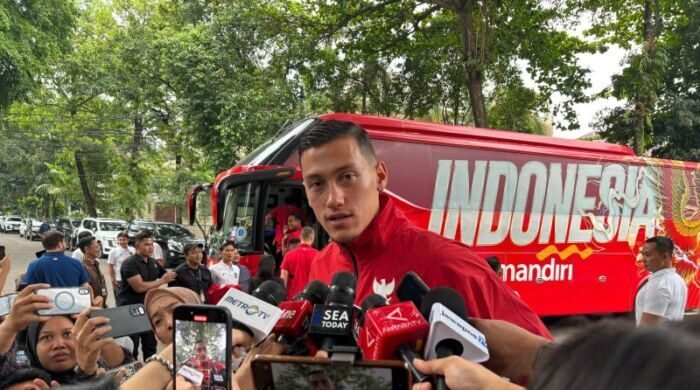 Jay Idzes, kapten timnas Indonesia. Foto: ANTARA/Genta Tenri Mawangi