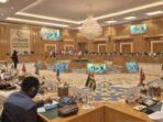 Para menteri luar negeri dari negara-negara anggota Organisasi Kerja Sama Islam (OKI) berkumpul dalam Konferensi Tingkat Menteri Luar Biasa (KTM-LB) yang diadakan di Jeddah, Arab Saudi. Foto: ANTARA/HO-Kementerian Luar Negeri