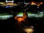 Apel Kehormatan dan Renungan Suci yang dilaksanakan di Taman Kusuma Bangsa IKN, pada Sabtu malam (16/08/2025). Foto: HO/Humas Otorita IKN