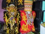 Baju Adat Dayak yang disewakan beserta aksesorisnya. Foto: BorneoFlash/Nur Ainunnisa