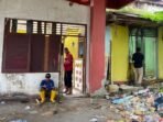 Bekas bangunan yang berada di Temindung Creative Hub yang di tertibkan. Foto: BorneoFlash/Nur Ainunnisa