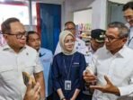 Direktur Bisnis Perum Bulog Febby Novita (tengah). FOTO: ANTARA/HO-Humas Bulog