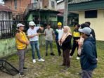 Direktur Utama PTMB, Yudhi Saharuddin saat melakukan peninjauan. Foto: BorneoFlash/IST