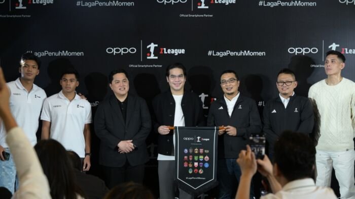 OPPO Resmi Jadi Official Smartphone Partner BRI Super League 2025–2027. Foto: HO/ileague.id