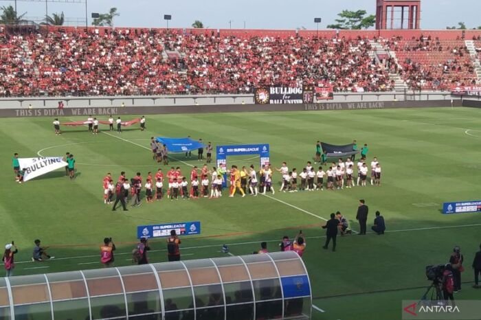 Bali United dan Persik Kediri Sama Kuat di Laga Liga 1