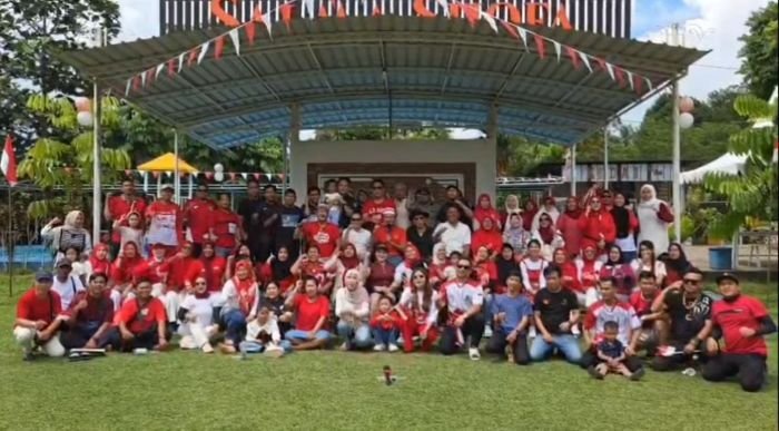 Ikabes Sriwijaya Kota Samarinda Menggelar Beragam Kegiatan Lomba Sekaligus Ajang Silaturahmi di Taman Salma Shofa Kelurahan Sungai Pinang, Kecamatan Samarinda Utara, Kota Samarinda, pada Minggu (17/8/2025). Foto: BorneoFlash/IST