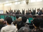 Komisi Pengawas Persaingan (KPPU) Sidang 97 Terlapor Dugaan kartel Pinjol di Kantor Pusat KPPU Jakarta, pada Kamis (14/08/2025). Foto: HO/KPPU