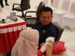 Kapolda Kaltim Irjen Pol Endar Priantoro, S.H., S.I.K., C.F.E., M.H., Saat mengecek Kesehatan Berkala di Gedung Mahakam Polda Kaltim, pada Jumat (15/8/2025). Foto: HO/Humas Polda Kaltim