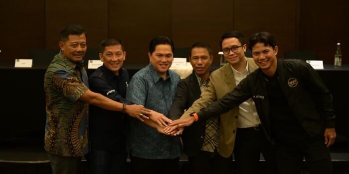 I.League bersama PSSI menunjukkan komitmen serius dalam memperkuat NDRC. Foto: HO/ileague.id