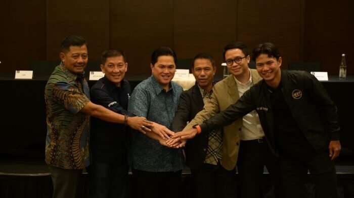 I.League bersama PSSI menunjukkan komitmen serius dalam memperkuat NDRC. Foto: HO/ileague.id