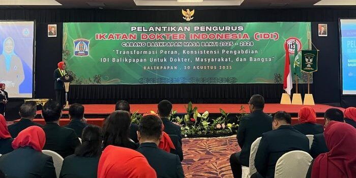 Ketua IDI Cabang Balikpapan Masa Bakti 2025–2028, dr. Andi Sri Juliarty. Foto: BorneoFlash/Niken Sulastri