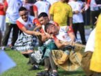 Kodam VI/Mulawarman menggelar rangkaian kegiatan olahraga, pawai, dan lomba penuh semangat Dalam rangka menyambut HUT ke-80 Kemerdekaan Republik Indonesia di Lapangan Makodam VI/Mlw, pada Jumat (15/8/2025). Foto: HO/Pendam VI/Mlw