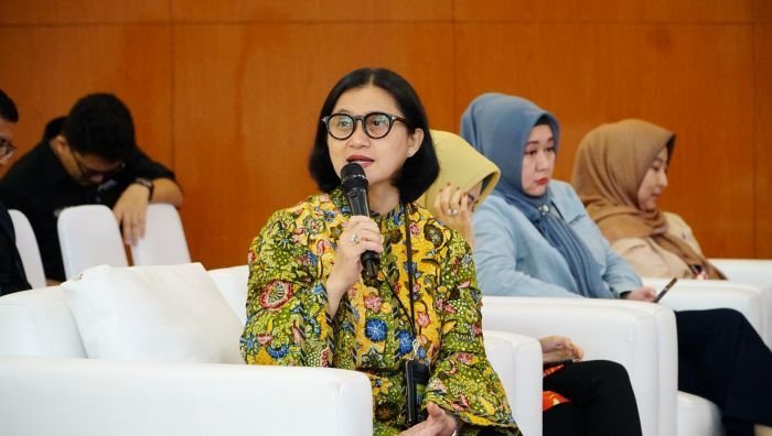 Komisaris Utama PHI Meidawati saat menyampaikan apresiasi atas capaian PHI-Regional 3 Kalimantan. Foto: HO/PHI