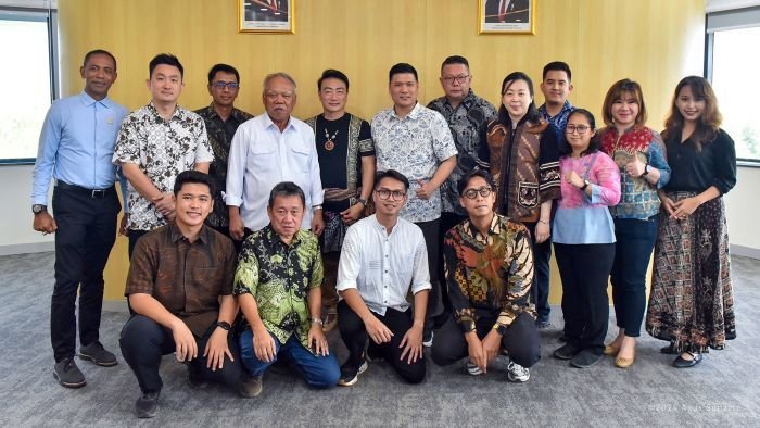 Kunjungan dari Artha Graha Network untuk menjajaki potensi investasi strategis di Kawasan Inti Pusat Pemerintahan (KIPP) diterima langsung oleh Kepala Otorita IKN, Basuki Hadimuljono. Foto: HO/Humas Otorita IKN