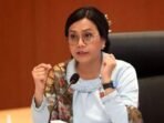 Menteri Keuangan (Menkeu) Sri Mulyani Indrawati dalam Konferensi Pers tentang RAPBN dan Nota Keuangan di Jakarta pada Jumat (15/8/2025). FOTO : ANTARA/HO-Kemenkeu-Andi Al Hakim/pri.
