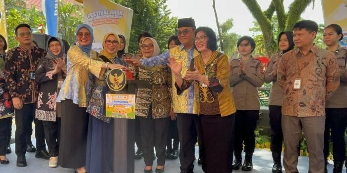 Peresmian Taman Bekapai sebagai Ruang Bersama Indonesia (RBI) di Kota Balikpapan, pada Jumat (29/8/2025). Foto: BorneoFlash/Niken Sulastri