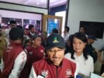Menteri Sosial Syaifullah Yusuf memberikan keterangan di sela peninjauan Sekolah Rakyat di Kompleks Wyataguna Bandung, Sabtu (9/8/2025) malam. FOTO : ANTARA/Ricky Prayoga