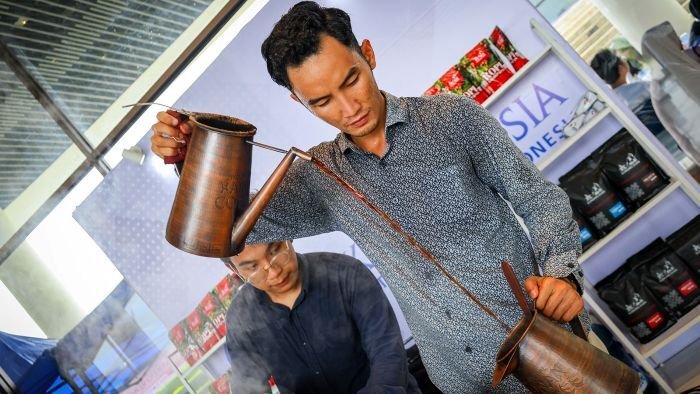 Otorita IKN menggelar Nusantara Liberica Coffee Exhibition, ajang yang mempertemukan petani, peracik, penikmat kopi, dan masyarakat umum pada Sabtu, (9/8/2025). Foto: HO/Humas Otorita IKN