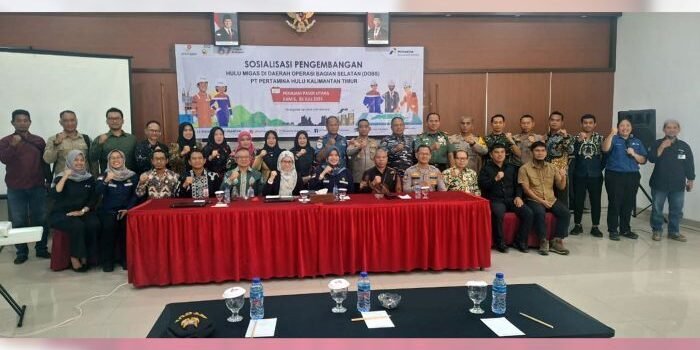 PHKT bersama dengan Pemkab PPU menyelenggarakan sosialisasi rencana pengeboran sumur migas baru di Lapangan Yakin, yaitu YCB-8RD1 dan Yakin YCB-7RD1, yang di PPU. Foto: HO/PHKT