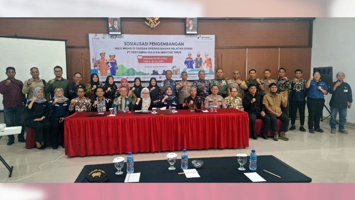 PHKT bersama dengan Pemkab PPU menyelenggarakan sosialisasi rencana pengeboran sumur migas baru di Lapangan Yakin, yaitu YCB-8RD1 dan Yakin YCB-7RD1, yang di PPU. Foto: HO/PHKT