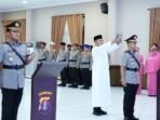Upacara Serah Terima Jabatan (Sertijab) dan Pelantikan Kapolres Kutai Kartanegara (Kukar) dan Kapolres Berau, di Gedung Mahakam Polda Kaltim pada Kamis (21/08/2025). Foto: HO/Humas Polda Kaltim