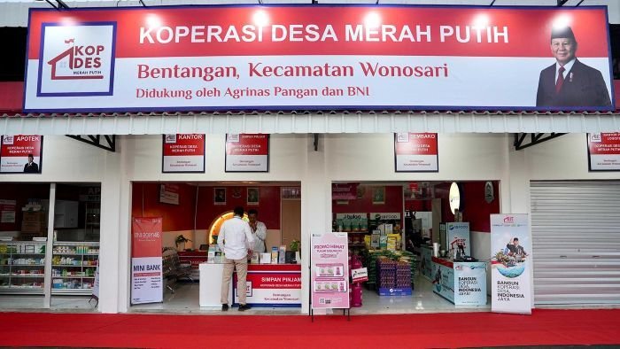 Peluncuran Kelembagaan Kopdes Merah Putih, pada Senin (21/07/2025) lalu. Foto: HO/Kantor Komunikasi Kepresidenan