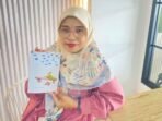 Penulis Tata Laras Gema Rima, Andria Septy. Foto: BorneoFlash/Nur Ainunnisa