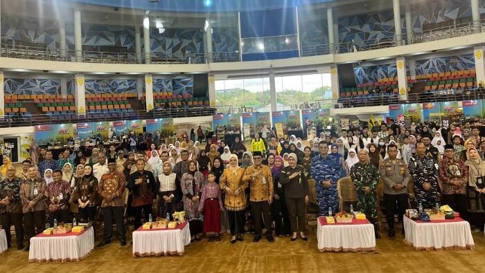 Penutupan Gebyar UMKM Tahun 2025 di Balikpapan Sport and Convention Center (BSCC)/DOME, pada Kamis (14/8/2025). Foto: BorneoFlash/Niken Sulastri