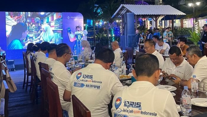Penutupan Kegiatan QRIS Jelajah Indonesia 2025, di BSB Seafood 45 Balikpapan, pada Minggu (24/8/2025). Foto: BorneoFlash/Niken Sulastri