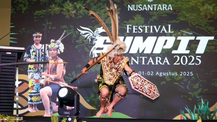 Perayaan Festival Sumpit Nusantara 2025 menjadi simbol pelestarian budaya yang hidup, sekaligus sarana untuk memperkenalkannya kepada publik nasional maupun internasional. Foto: HO/Humas Otorita IKN