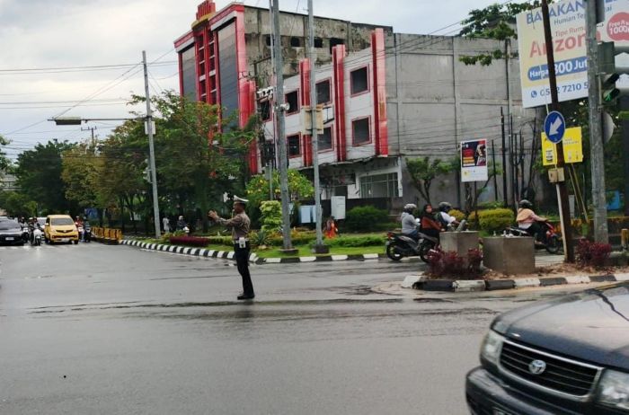 Usai Libur Panjang, Satlantas Polresta Balikpapan All Out Atur Lalu Lintas Pagi Hari