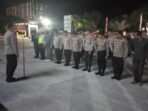 Polresta Balikpapan menggelar kegiatan Unit Kecil Lengkap (UKL) secara serentak di seluruh wilayah kota, Pada Sabtu (23/8/2025) Malam. Foto: HO/Humas Polresta Balikpapan