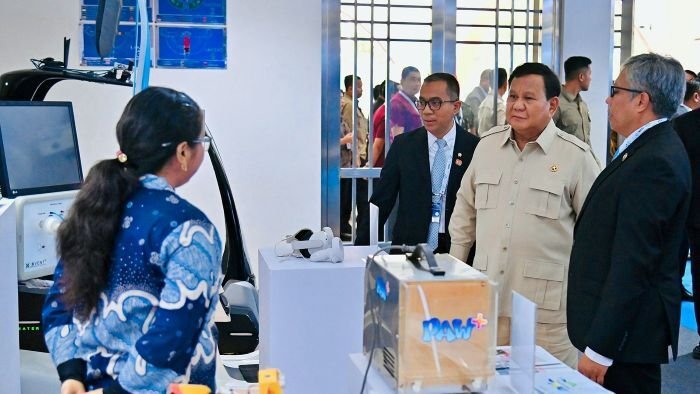 Presiden RI Prabowo hadir dalam Konvensi Sains, Teknologi, dan Industri (KSTI) Indonesia 2025 pada 7–9 Agustus 2025 di Sasana Budaya Ganesa (Sabuga) ITB, Bandung, Jawa Barat. Foto: HO/Kantor Komunikasi Kepresidenan
